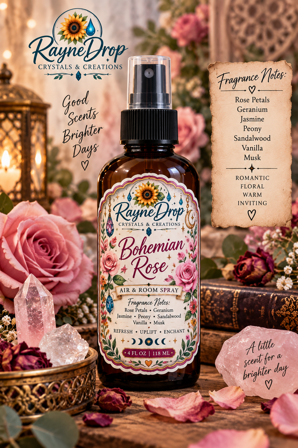 RayneDrop™ Aura Mist | Air & Room Spray | 4 oz