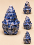 Sodalite Gnome Carving